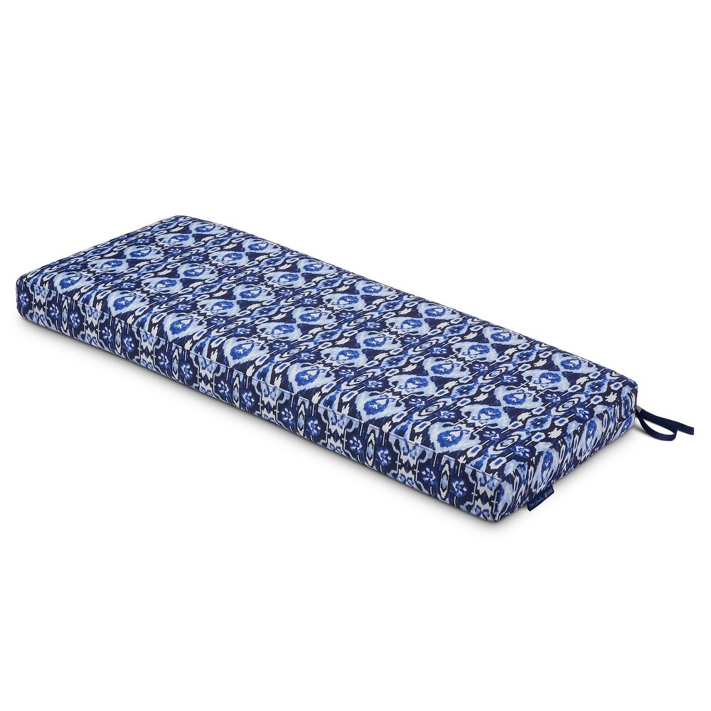 Vera Bradley by Classic Accessories Water Resistant Patio Bench Cushion