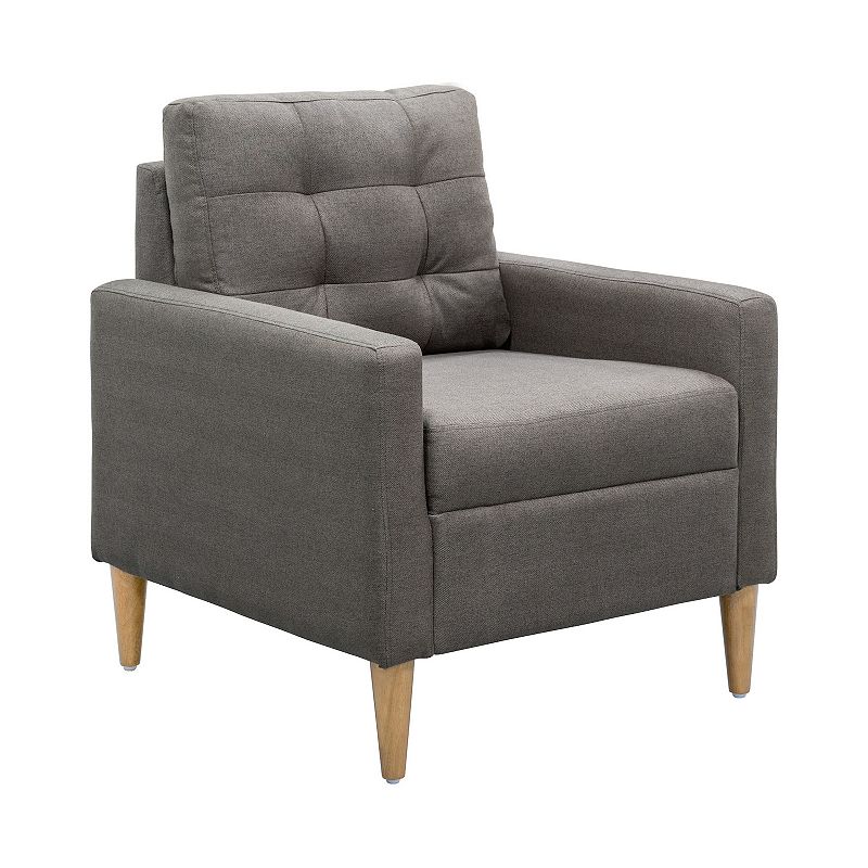 510 Design Dani Tufted Back Arm Accent Chair