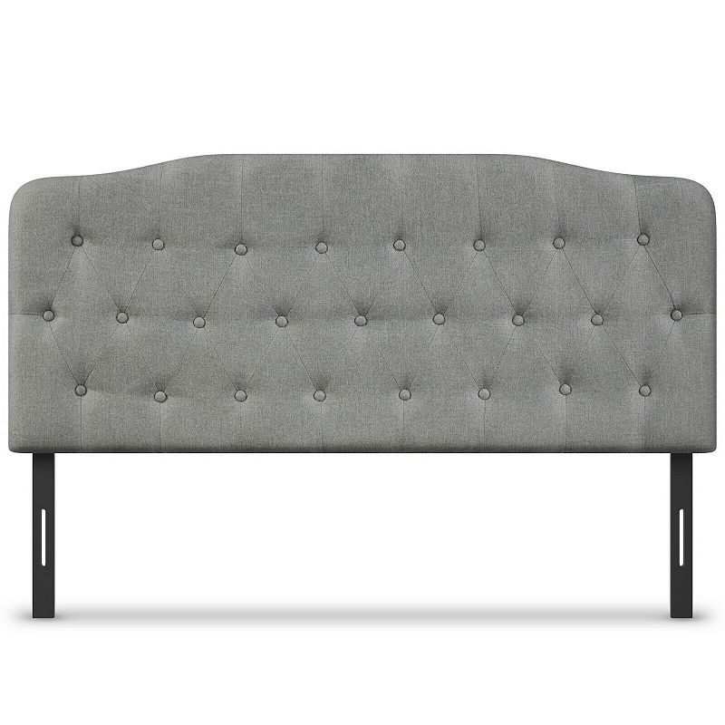 Queen Upholstered Headboard with Adjustable Heights