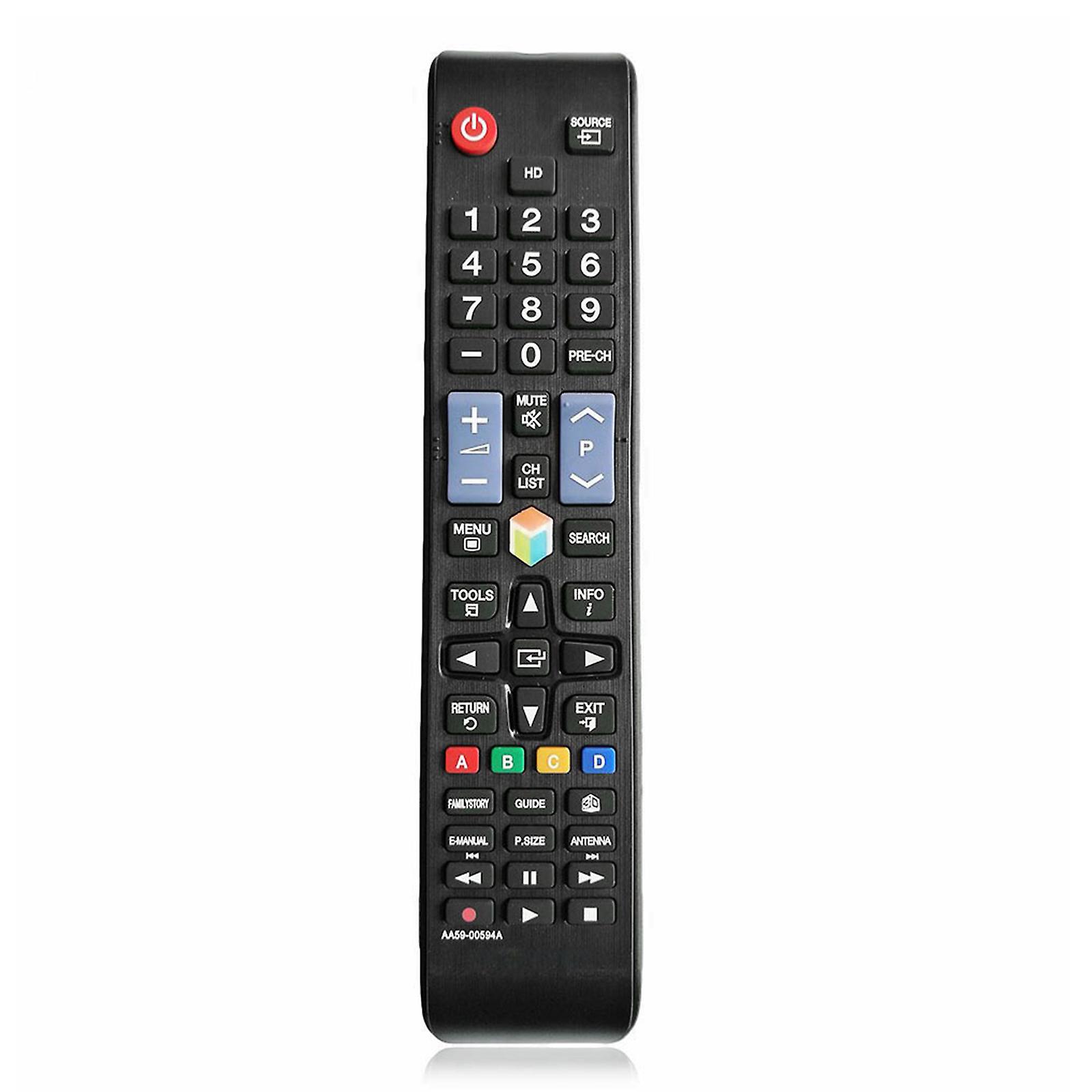 Universal Tv Remote Control Wireless Smart Controller Replacement For Samsung Hdtv Led Smart Digital Tv Black