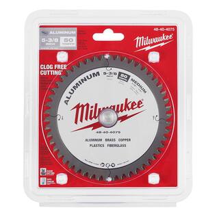 MW 5-38 in. x 30 Teeth Ferrous and 5-38 in. x 50 Teeth Non-Ferrous Metal Cutting Circular Saw Blade Set (2-Pack) 48-40-4070-48-40-4075