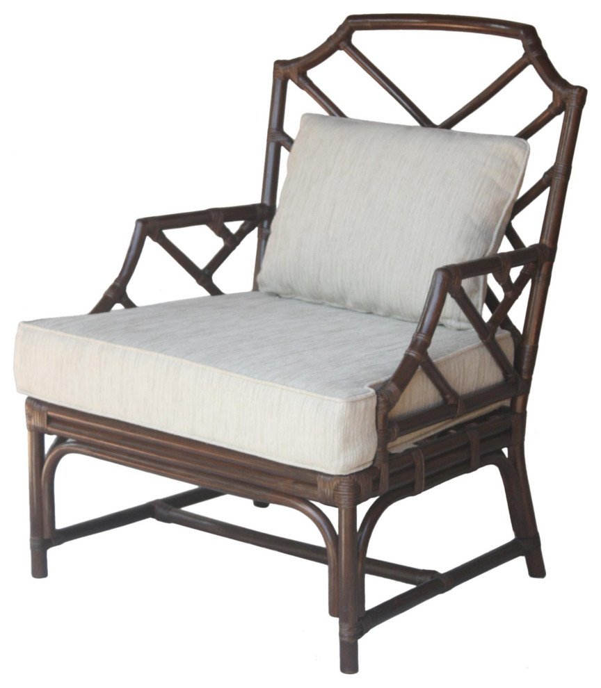 Kara Rattan Accent Arm Chair   Contemporary   Armchairs And Accent Chairs   by New Pacific Direct Inc.  Houzz