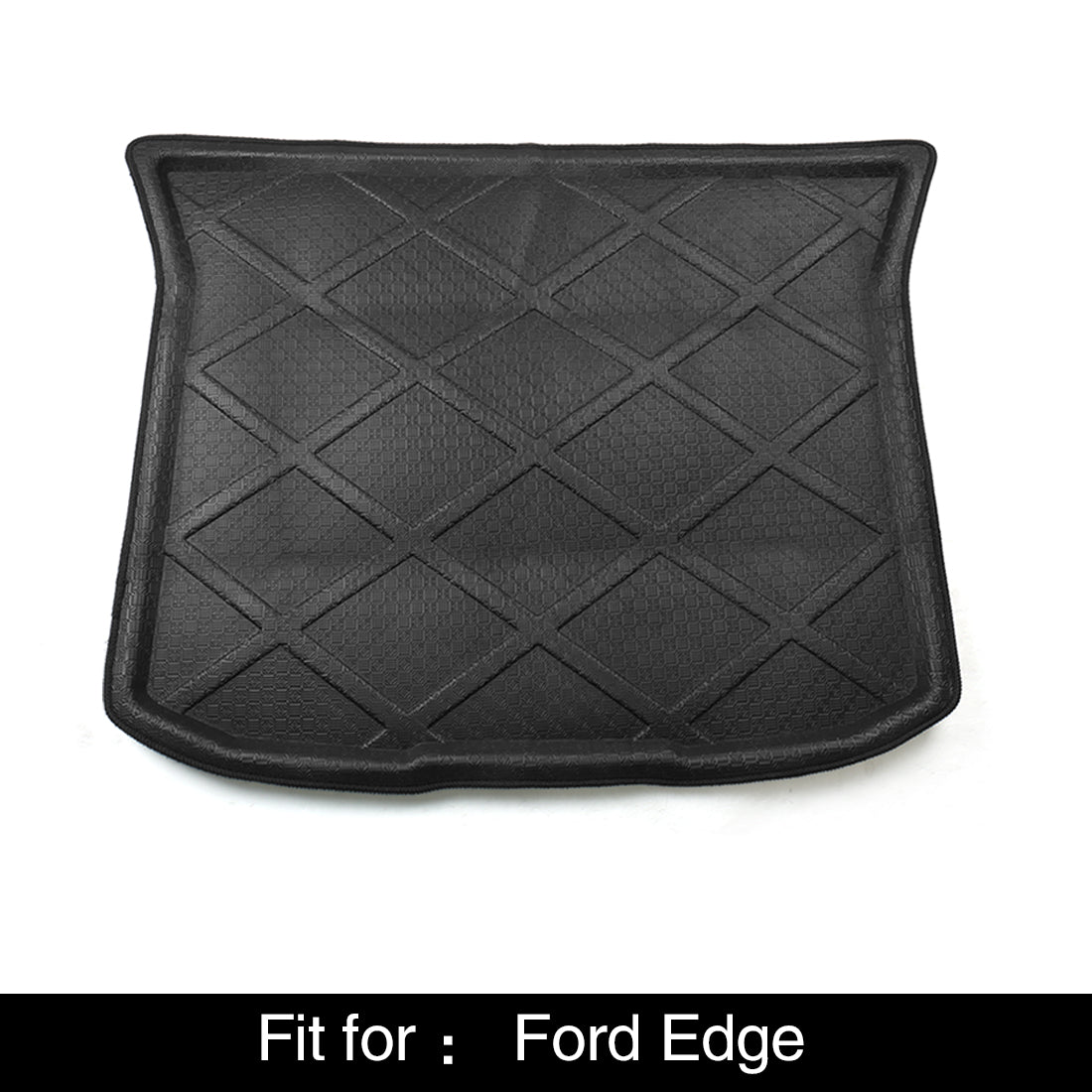 Rear Trunk Tray Boot Liner Cargo Floor Mat Black Fit for 2007-2014 Ford Edge