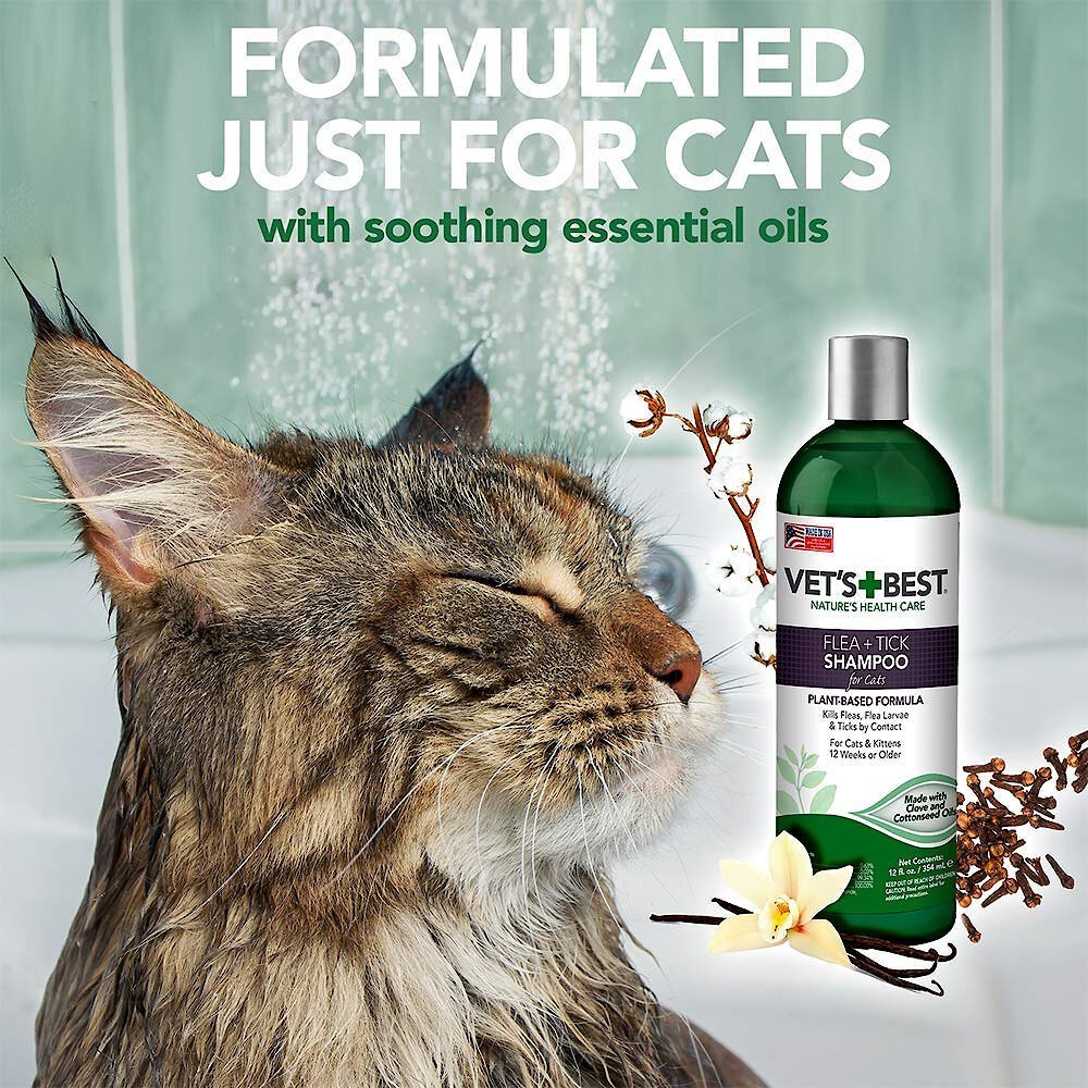 Vet's Best  Flea and Tick Shampoo for Cats