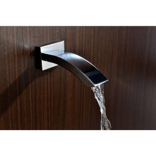 ANZZI Spirito Series 1-Handle 1-Spray Tub and Shower Faucet in Polished Chrome (Valve Included) SH-AZ040