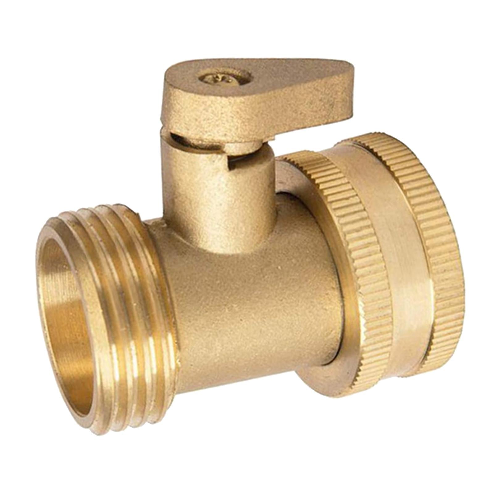 Heavy Duty Garden Hose Adapter Water Connectors Connection Tube Fittings Valve