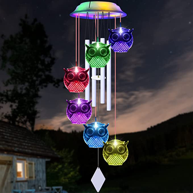 Egebert Solar Wind Chimes for Outside - 37