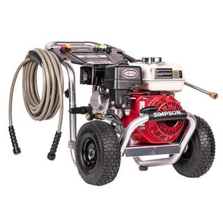 SIMPSON Aluminum 3600 PSI 2.5 GPM Gas Cold Water Pressure Washer with HONDA GX200 Engine ALH3425-S