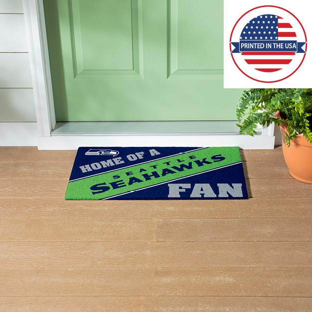 Evergreen Seattle Seahawks Pvc Mat Color