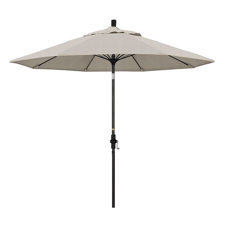 California Umbrella 9-ft. Sun Master Black Finish Patio Umbrella