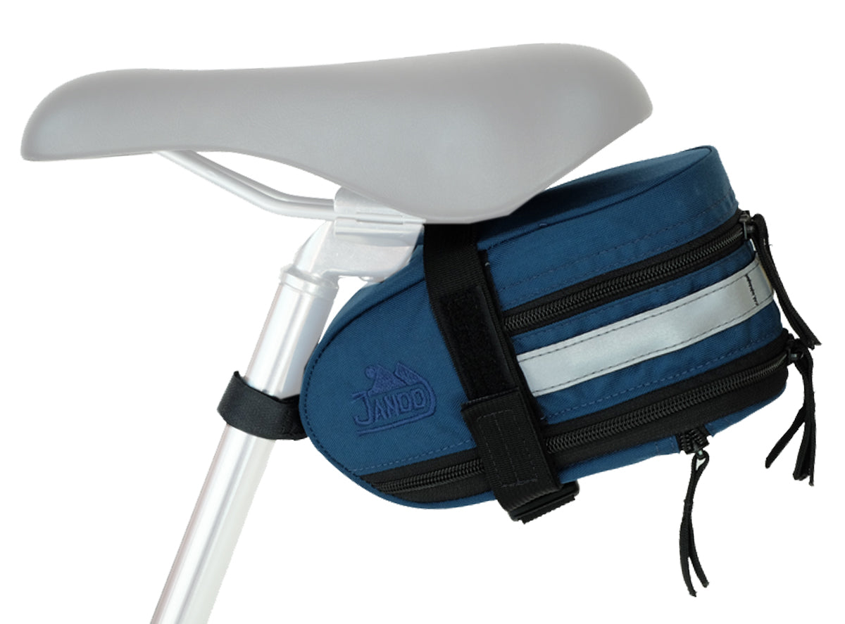 Jandd Mountaineering Mountain Wedge Expandable Saddle Bag - Navy Blue