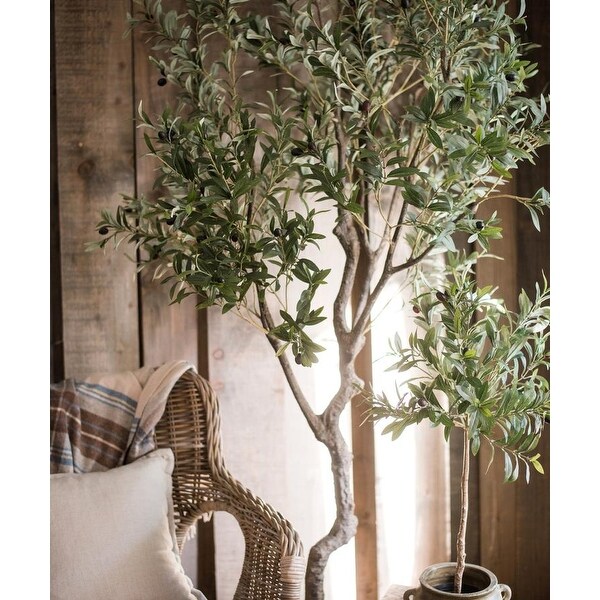 RusticReach Artificial Olive Tree