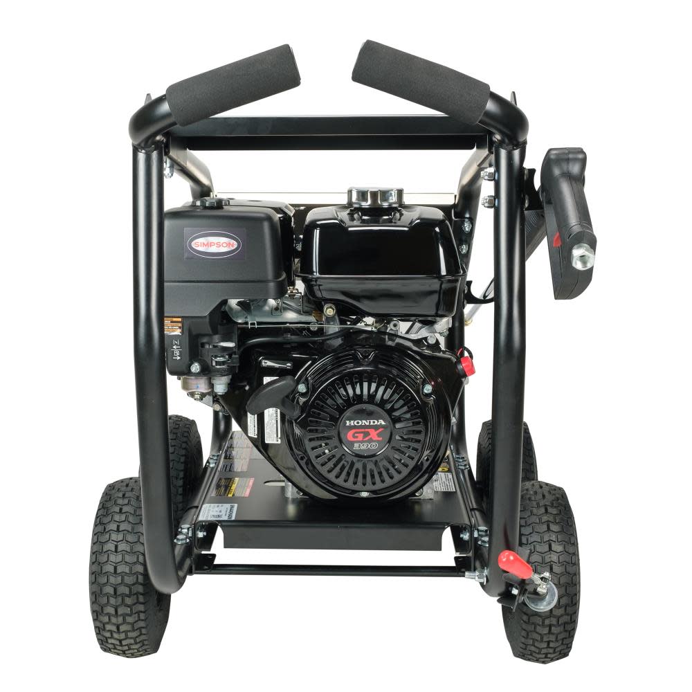 Simpson Super Pro Roll Cage Cold Water Professional Gas Pressure Washer 4000 PSI ;