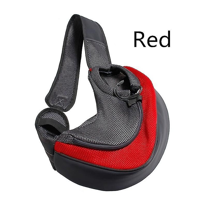 Pet Puppy Carrier S/l Outdoor Travel Dog Shoulder Bag Mesh Oxford Single Comfort Sling Handbag Tote Pouch