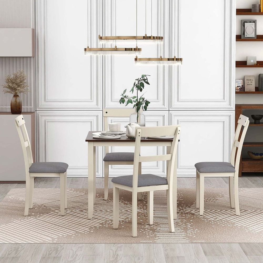 Square Dining Table Set for 4   35\