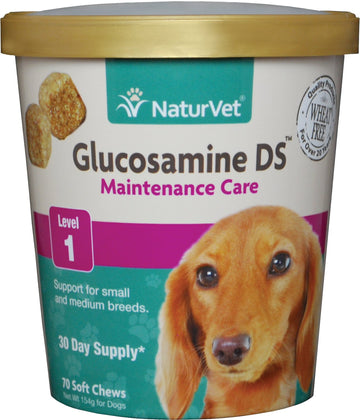 NaturVet Glucosamine DS Level 1 Dog Soft Chews andndash; Pet Empire and Supplies