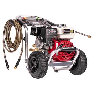 SIMPSON Aluminum 3400 PSI 2.5 GPM Gas Cold Water Pressure Washer with HONDA GX200 Engine ALH3228-S