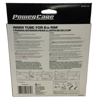 PowerCare Replacement Inner Tube with Leak Stopper for Wheelbarrow Tires with 8 in. Rim 490-328-H013