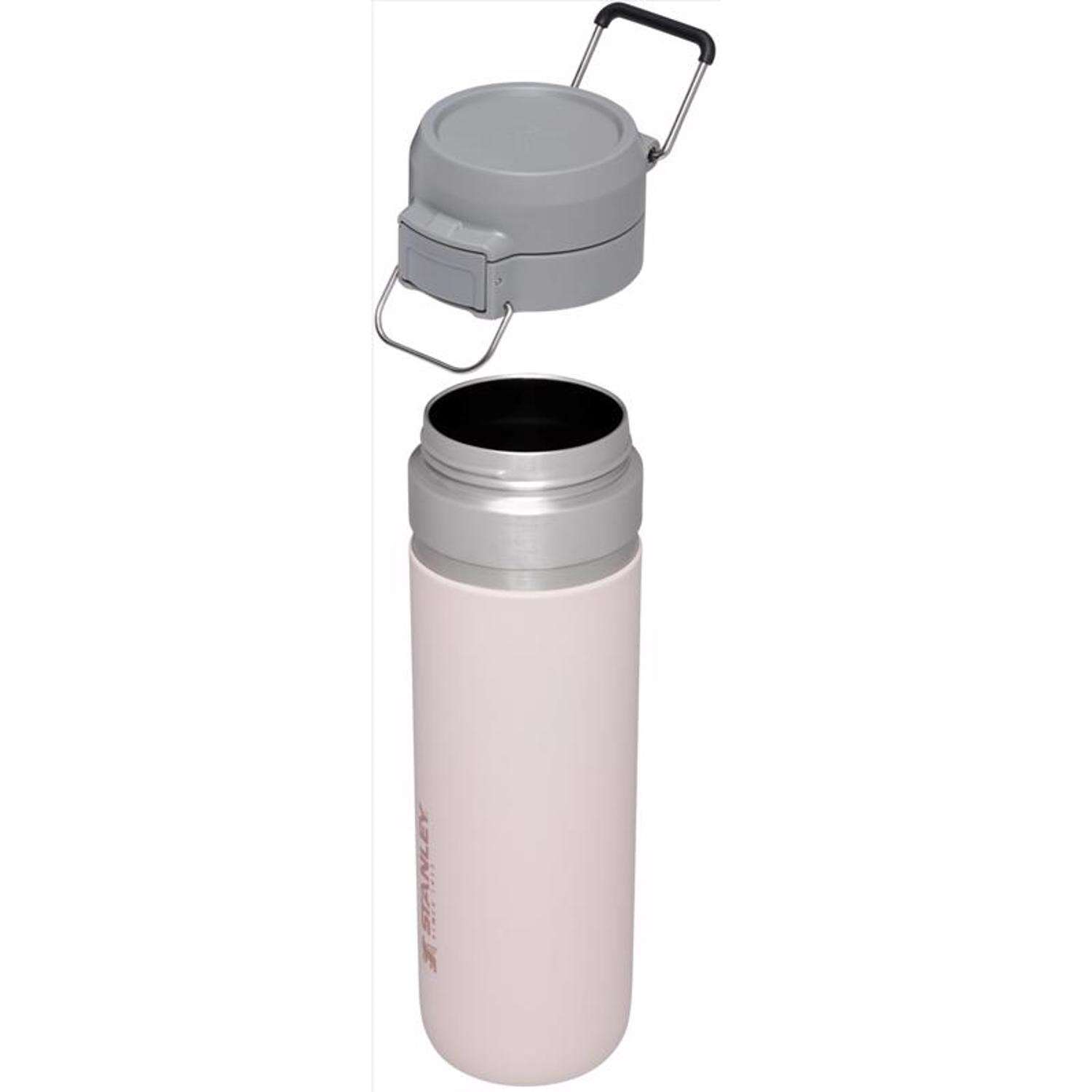 Stanley The Quick Flip 24 oz Double Wall Insulation Rose Quartz BPA Free Vacuum Insulated Bottle