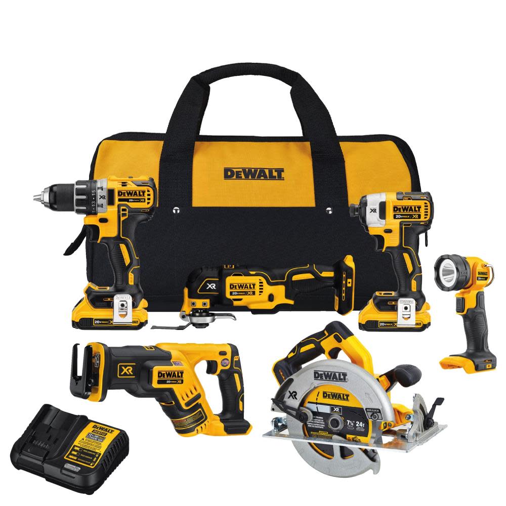 20V MAX* XR鎼?6-Tool Compact Combo Kit