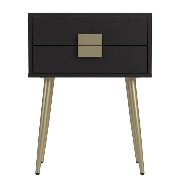 Modern Design Accent Table with Drawers