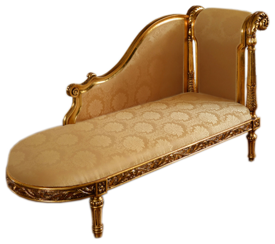 Aurora Chaise Lounge   Victorian   Indoor Chaise Lounge Chairs   by Infinity Furniture  Houzz