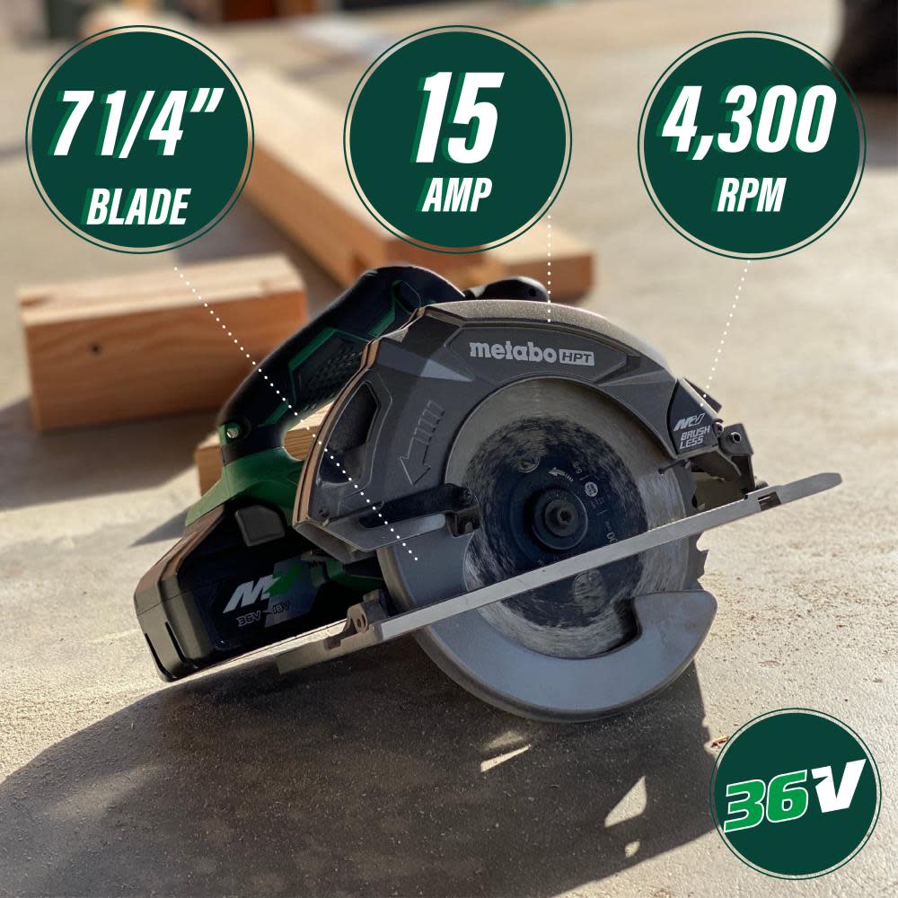 Multivolt 36V Brushless 7-1/4In Circular Saw (Bare Tool)