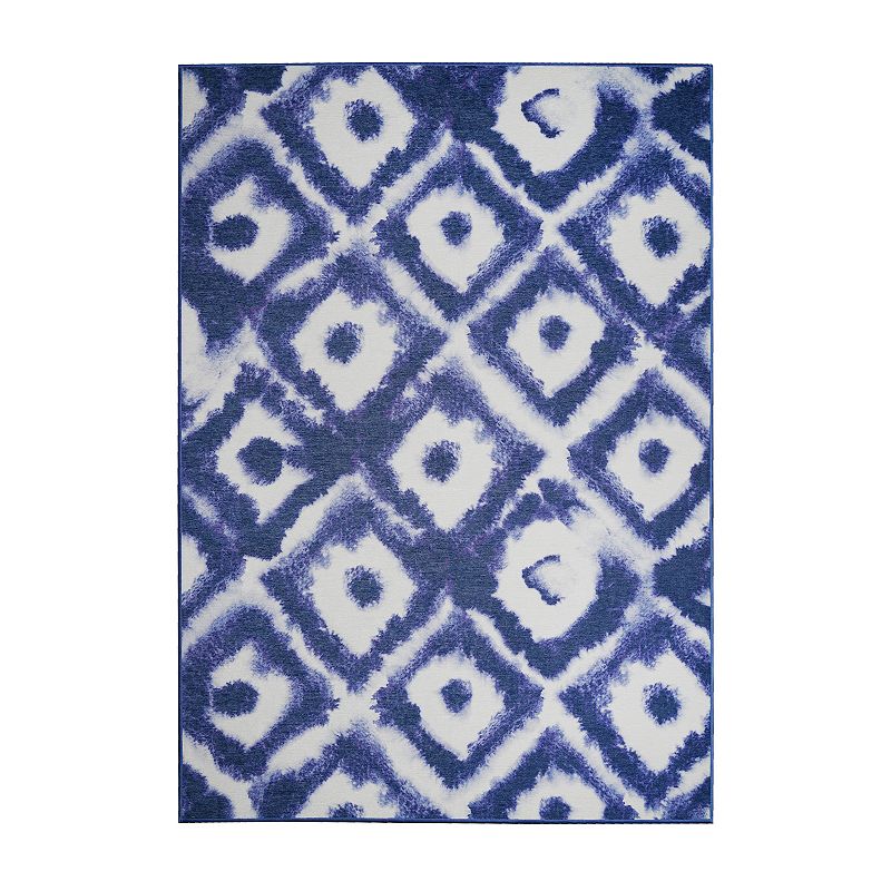 My Magic Carpet Shibori Machine Washable Rug