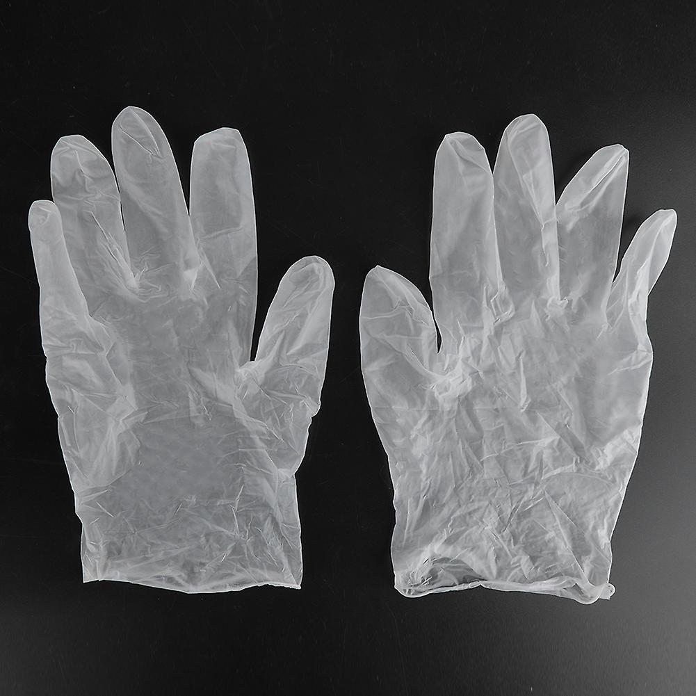 100pcs Disposable Latex Gloves Punch Resistant Protective Hands Protections