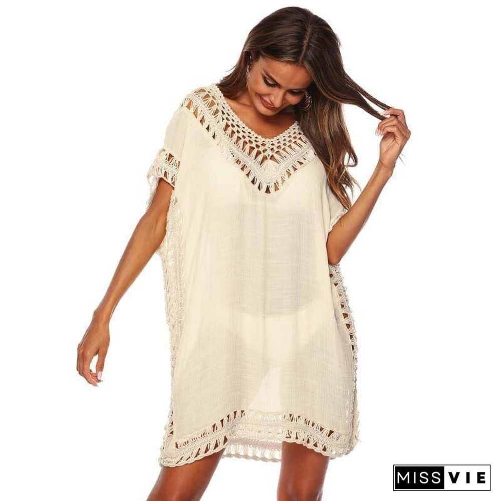 Summer Beach Dress Women Bikini Cover Up Dresses