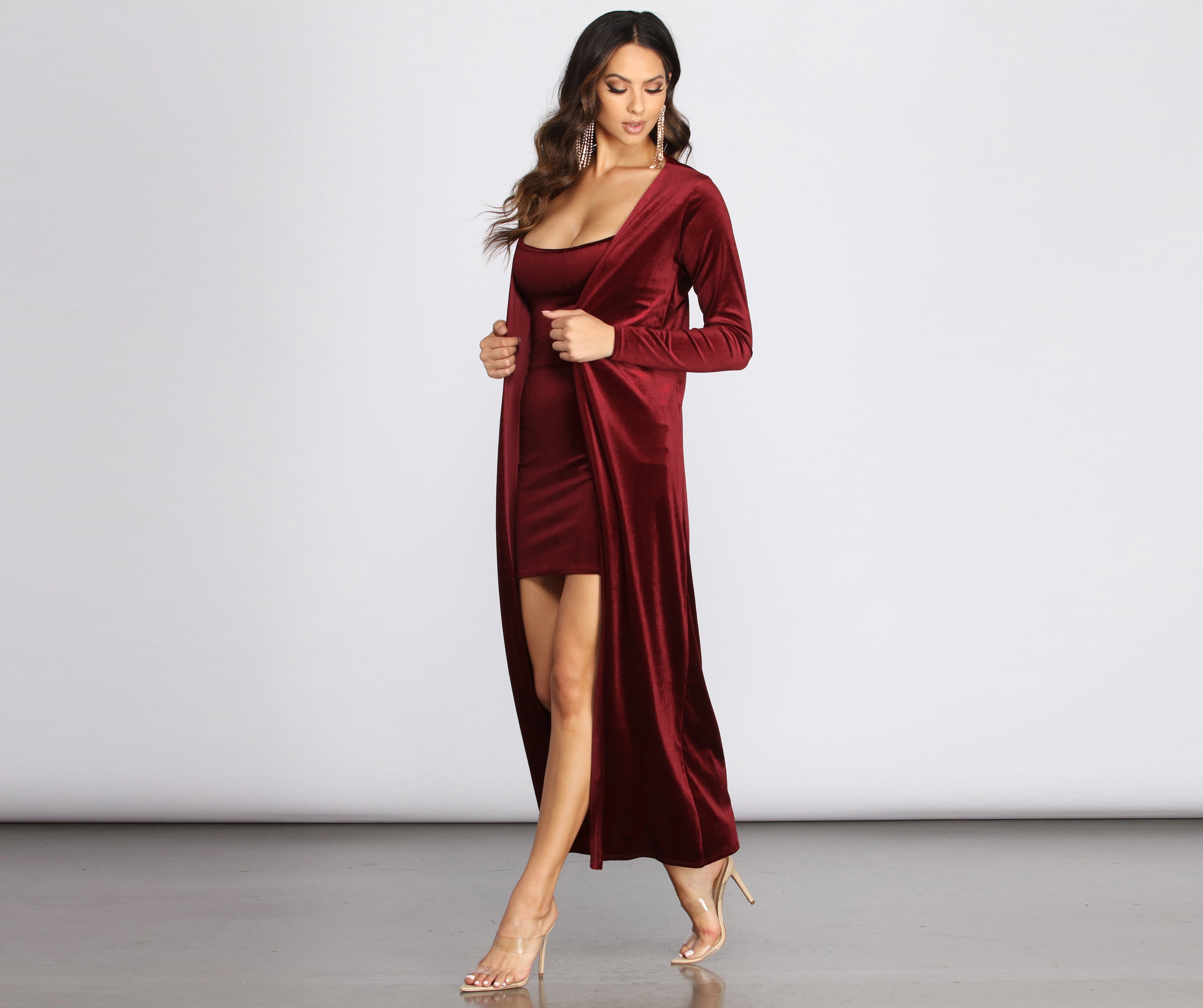 Velvet Luxe Duster