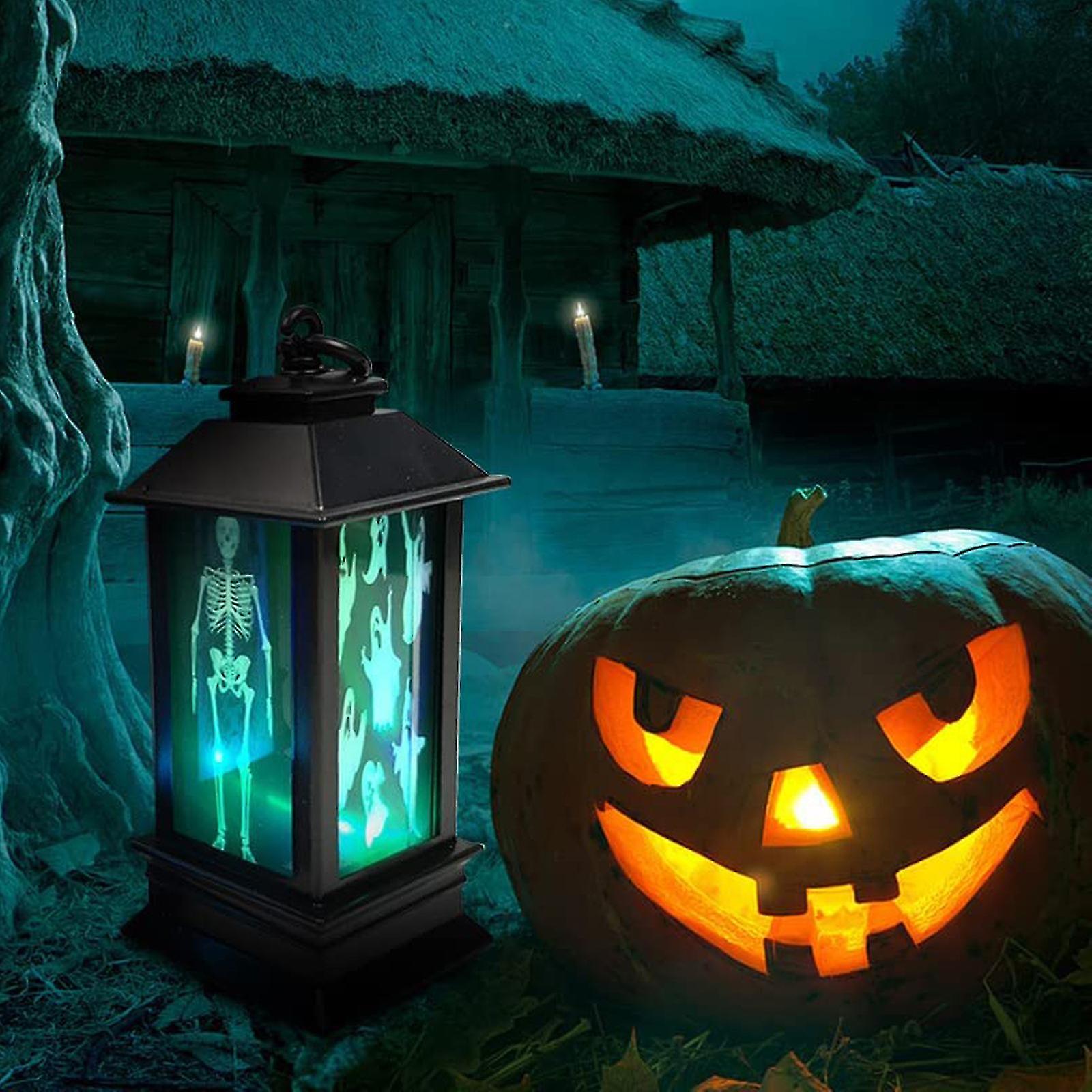 2022 Halloween Decor Wind Lamp Decorative Light Garden Decoration