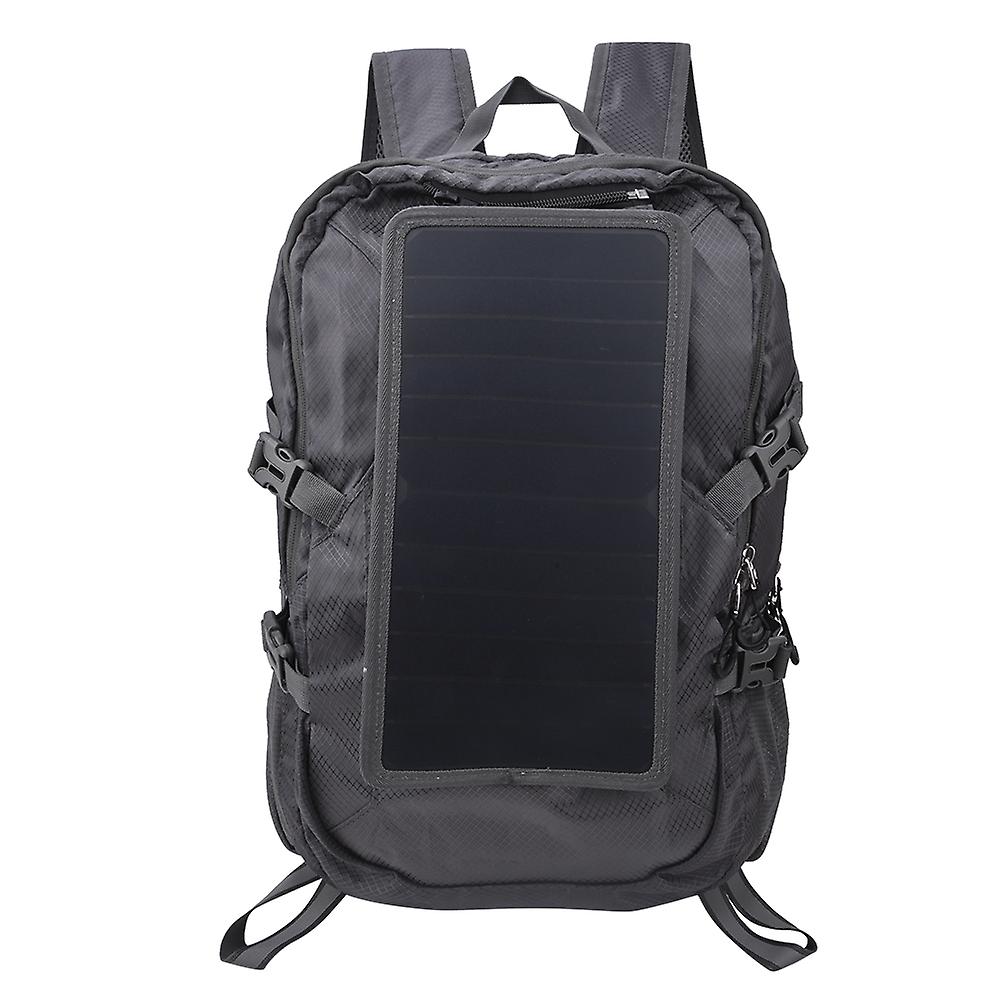 Ece-816 Solar Powered Outdoor Foldable Hiking Backpacks Waterproof Camping Travel Sports Bags For Women Men