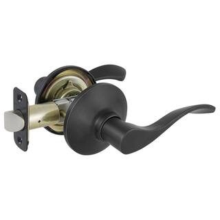 Defiant Zacoti Matte Black HallCloset Door Handle LB6XK03B