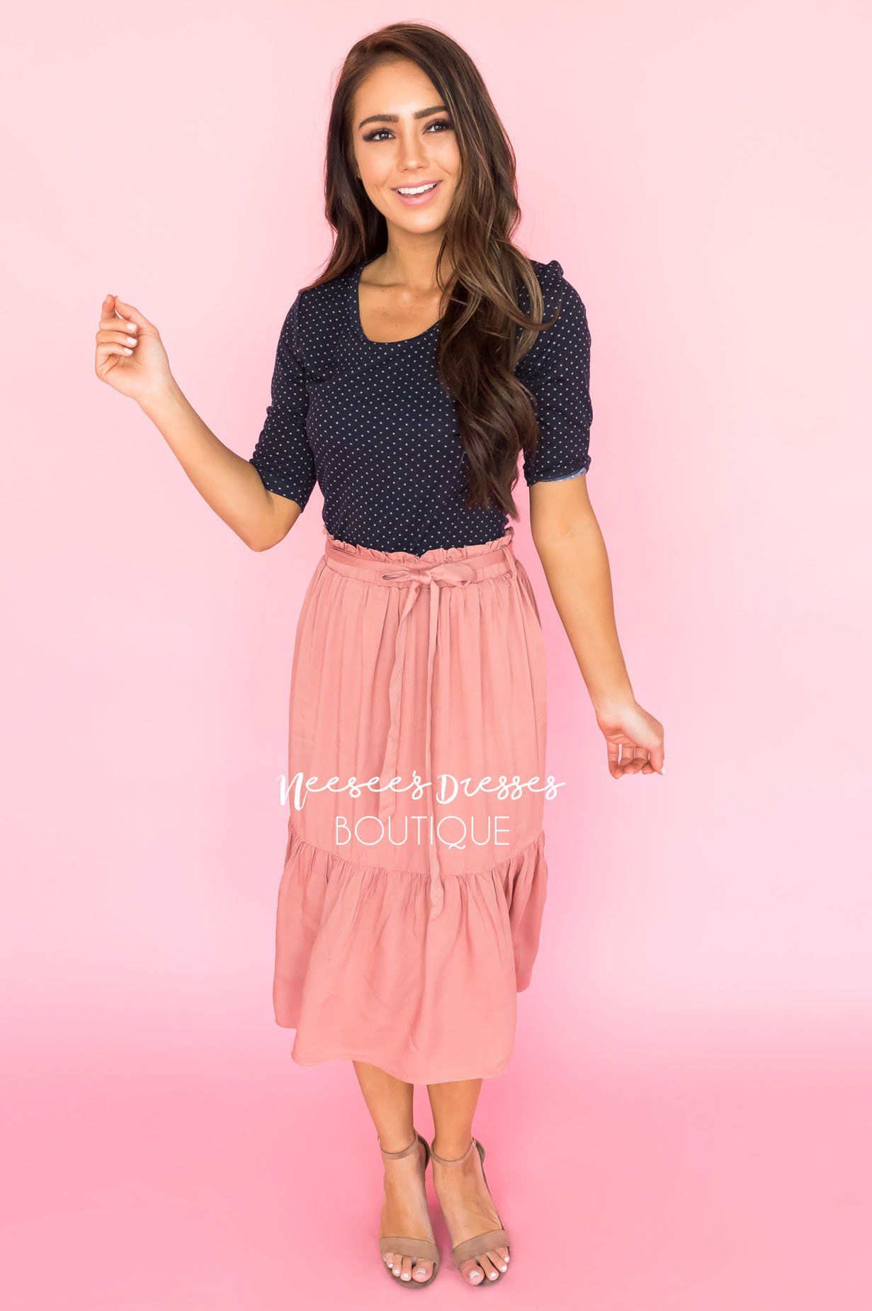 Forget Me Not Modest Skirt