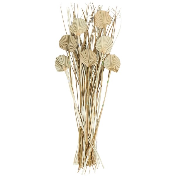 Brown Dried Plant Palm Leaf Home Decor Natural Foliage with Grass