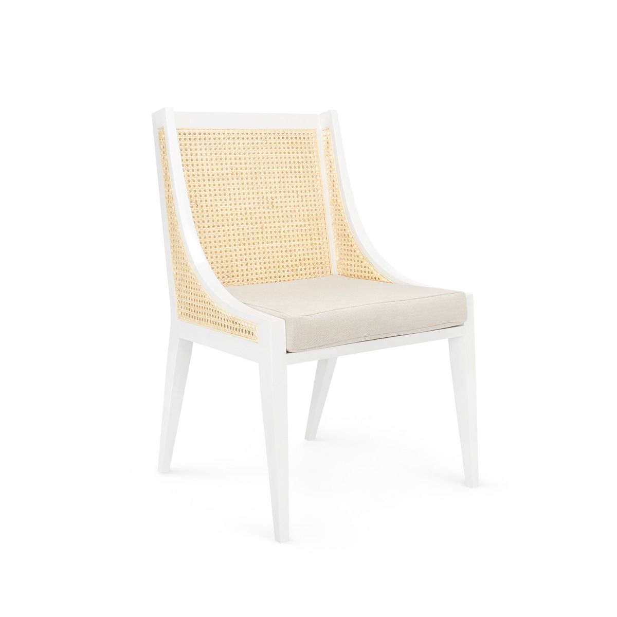 Raleigh Armchair in White