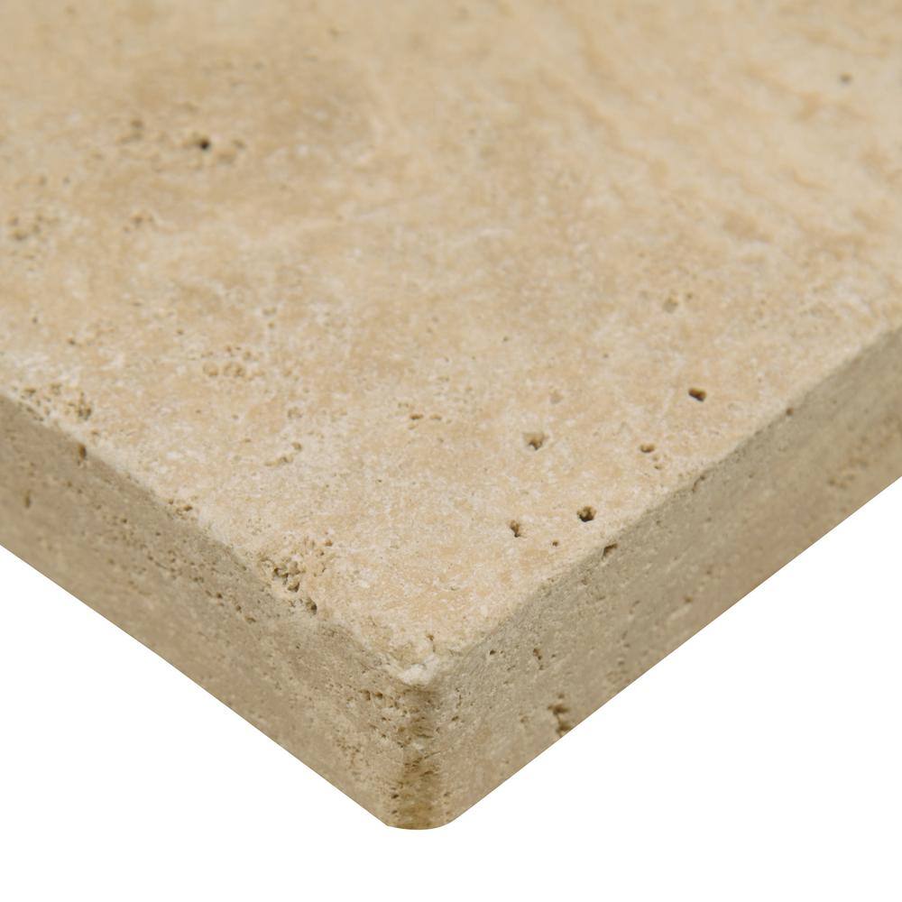 MSI Tuscany Scabas 16 in. x 16 in. x 1.18 in. Tumbled Travertine Paver Tile (1.78 sq. ft.) LPAVTSCA1616T