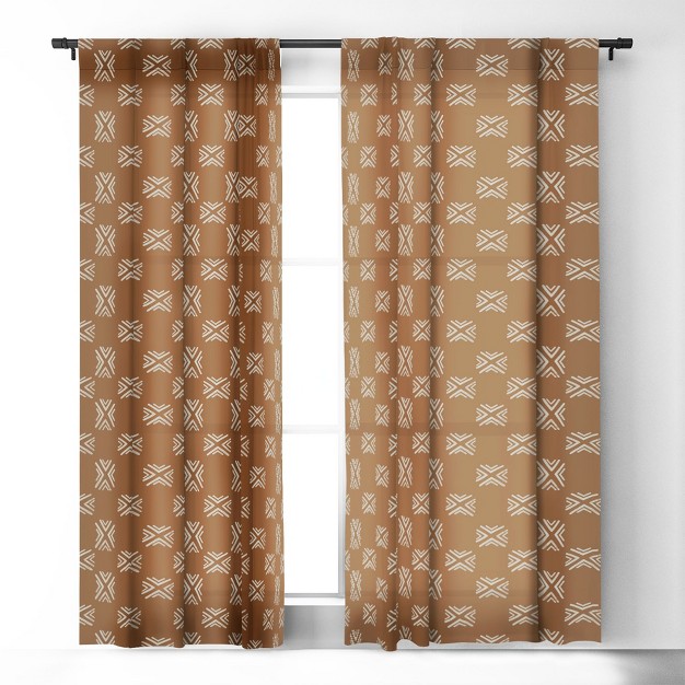 1pc Blackout Window Curtain Panel Deny Designs