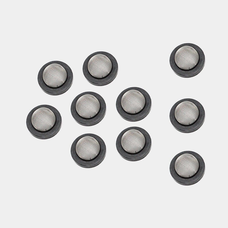 QIFEI 10pcs Stainless Steel Filter Hose Washers Inlet Hose Screen Washer Repair Kit for 3/4 inch Garden Hose Connector Silver