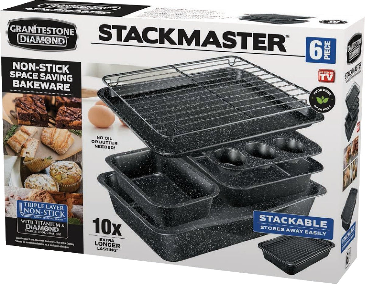 GraniteStone Diamond StackMaster Bakeware Set