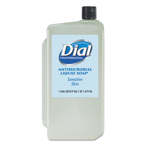 Dial Professional Dial Antimicrobial Soap for Sensitive Skin | 1 L Refill， Floral， 8