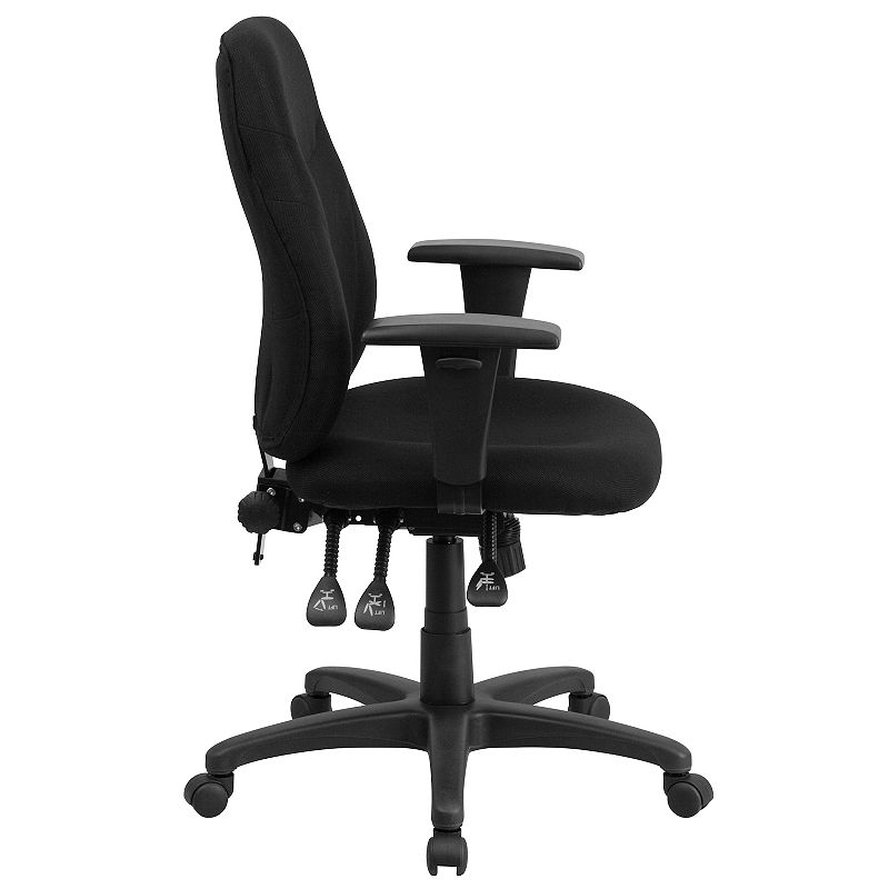 Flash Furniture Brandy Mid-Back Swivel Ergonomic Task Office Chair