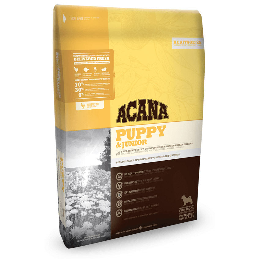 Acana Heritage Puppy  Junior Dry Dog Food