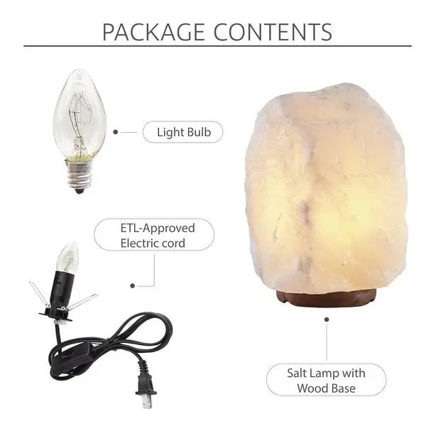 Cayleigh 8 Color Modes Salt Lamp