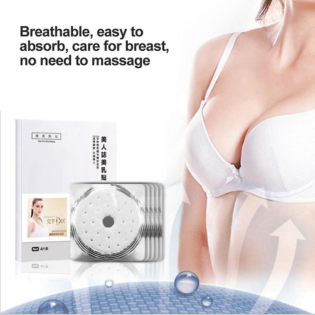 4pcs Breast Enlargement Enhancer Patch Breast Lifting Firming Mask Busty Chest Care