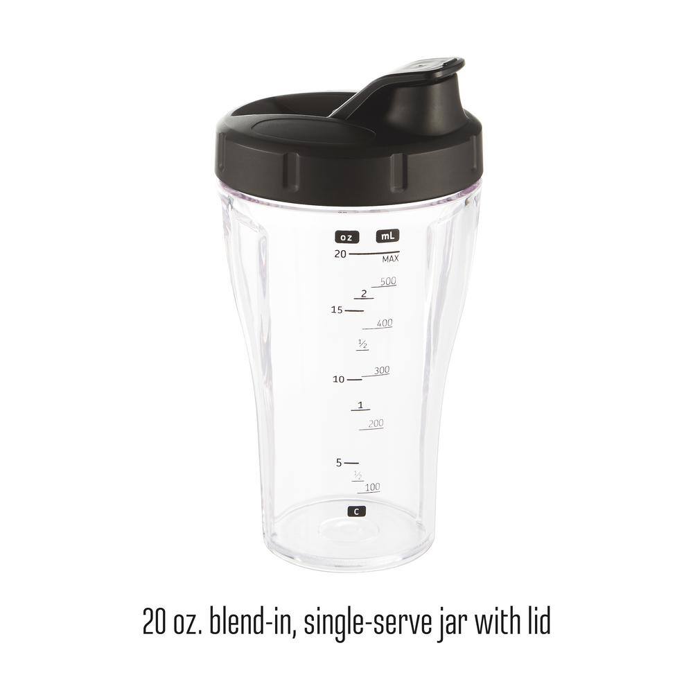 Weston Pro Series 32 oz. 11-speed with Sound Shield and 20 oz. Travel Jar Stainless Steel Blender 58918