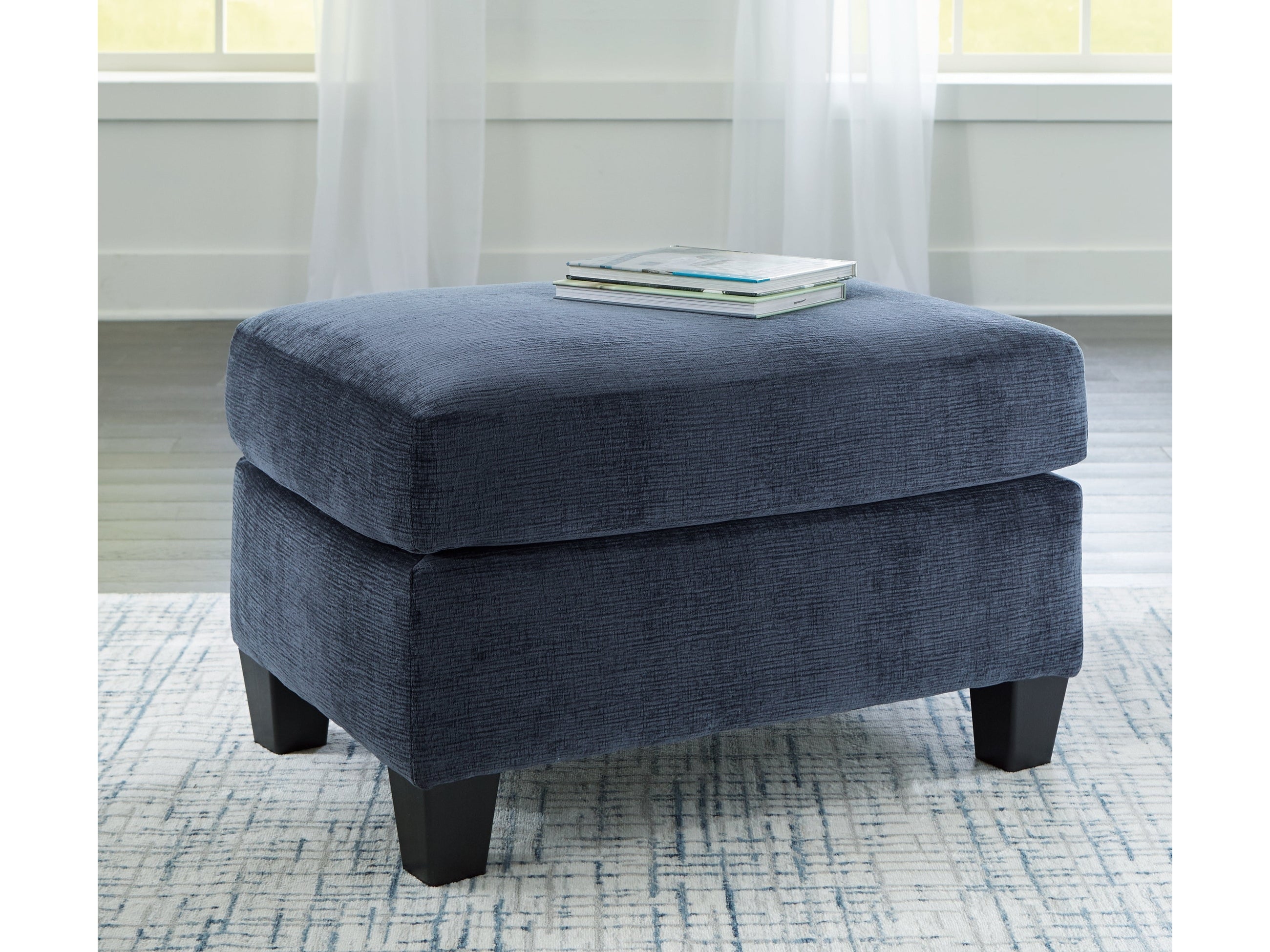 (Online Special Price) Amity Bay Ink Ottoman