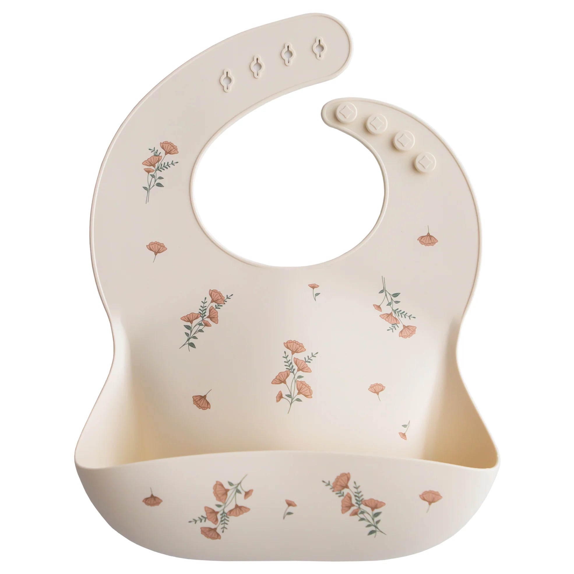 Mushie Silicone Baby Bib