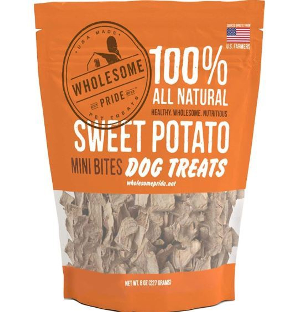 Wholesome Pride Sweet Potato Mini Bites， 8 oz.